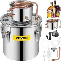 Vevor Destillationssats för eteriska oljor, 36,3 l, med vattenpump