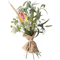 Bloomingville Blush bukett, rosa, konstgjorda blommor