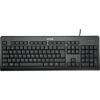 Wortmann AG TERRA tangentbord 1500 kabelanslutet [FR] USB svart/noir Copilot AZERTY, 105 tangenter, kabel 1,80 m