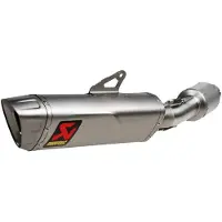 Akrapovic Slip-on Line Honda Cbr 1000 Rr/r Abs Fireblade 23-24 S-h10so28-aplt/td Icke-homologerad Slip-on Ljuddämpare