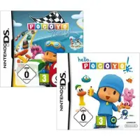 Games Dsi Xl Pocoyo Racing + Hello Pocoyo 2 In 1