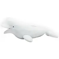 Collecta Mjuk Vitvalsplysch
