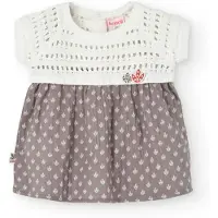 Boboli Knitwear Combined Kortärmad Klänning