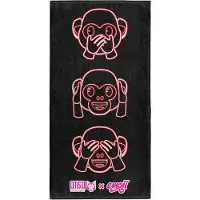 Otso Emoji Monkey Neon Mikrofiberhandduk