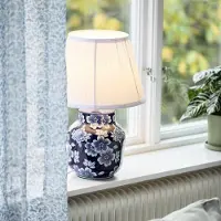 PR Home Bordslampa Fanny, Blå, Vardagsrum / matsal, Keramik, Modern, Bordslampa