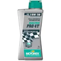 Motorex Racing Pro 4t 15w/50 1l Motorolja