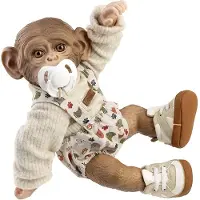 MuÑecas Guca Ape Baby Reborn Tygkropp 32 Cm