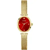 GUESS Elegant Gyllene Dam Ruby Klocka