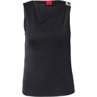 HUGO Sleeveless top with logo buckle detail