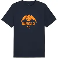 Puma Valencia Cf Football Culture T-shirt Med Korta ärmar