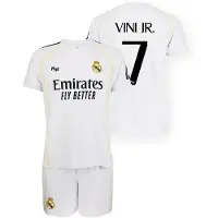 Real Madrid 25/26 Vinicius Hemma Kortärmad Uppsättning