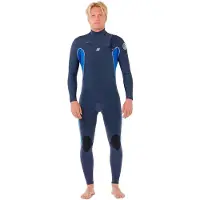 Rip Curl Dawn Patrol 4/3 Mm Långärmad Neopren Våtdräkt Med Bröst Blixtlås