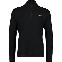 Mons Royale Cascade Merino Base Layer 1/4 Zip, Underställströja, Herr, Svart