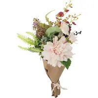 Bloomingville Splendor bukett, rosa, konstgjorda blommor