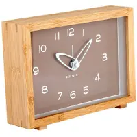 Karlsson väckarklocka Tipico mocha brown KA6034BR