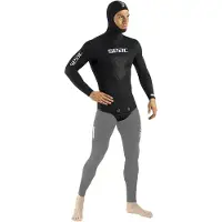 Seac Sub Black Shark Open Cell 7 Mm Spjutfiskejacka