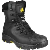 Amblers Unisex Säkerhetskänga Svart