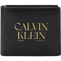 Calvin Klein Logo Bifold Wallet With Coin Pouch