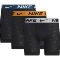Nike Boxershorts Advanced Micro Dri-FIT 3-pack - Svart/Orange/Blå, storlek Small