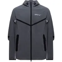 Nike Barcelona Träningsjacka Tech Woven Vindjacka FZ - Grå - , storlek Large