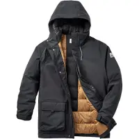 Passenger - Parkas - Baltic Recycled Insulated Parka Black för Unisex - Storlek L - Svart