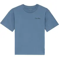 Calvin Klein T-shirt - Polaroid - Satin Blue - - 14 år (164) - T-shirt