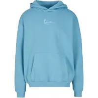 Karl kani Sweatshirt 'Essential' ljusblå / vit