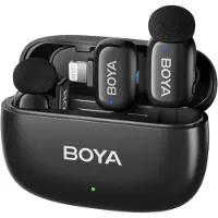 Boya Wireless Microphone x2 Mini 2-03 Lighting Ai 2.4GHz