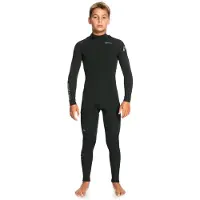 Quiksilver Everyday Sessions 2 Mm Junior Våtdräkt Med Långa ärmar Och Dragkedja På Ryggen