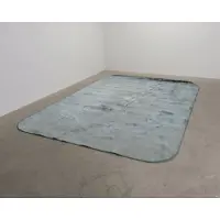 No Brand Viskosmatta 300 x 400 cm turkos
