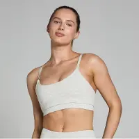 MP Women's Basics Bra – Light Grey Marl - M