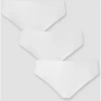 MP Women's Mid Rise No VPL Bikini Brief (3-pack) – White - XL