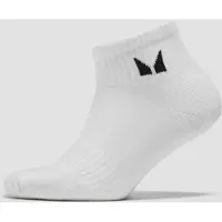 MP Unisex Ankle Socks (1 Pack) - White - UK 6-8