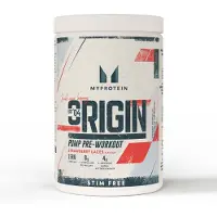 Myprotein Origin Stim-Free Pre-Workout - 600G - 30servings - Strawberry Laces