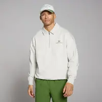 MP Men's Lifestyle Collared 1/4 Zip – Grey Marl - XXL