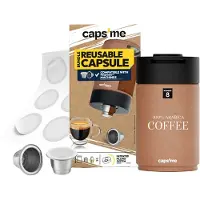 Caps Me Slide Nespresso Återanvändbar Kaffekapseluppsättning
