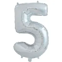 Barlife Ballong Nummer "5" 65 Cm