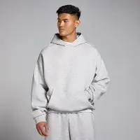 Myprotein MP Men's Rest Day Oversized Hoodie – Light Grey Marl - S