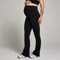 Myprotein MP Women's Maternity Over the Bump Flared Leggings – Svart - M