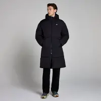 MP Men's Long Puffer Jacket – Svart - L