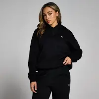 MP Women's Basics Oversized Hoodie – Black - XXS