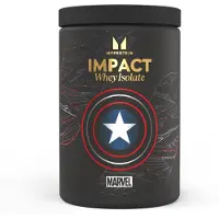Myprotein Isolatprotein - Impact Whey Isolate - 600G - 20servings - Captain America - Vanilla Raspberry