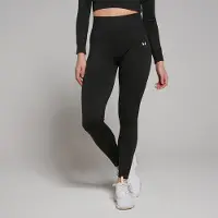 MP Women's Shape Seamless 7/8 Leggings – Black - L