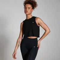 MP Women's Training Cropped Vest – Black - L