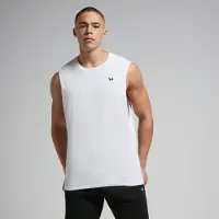 MP Men's Rest Day Drop Armhole Tank Top – White - S