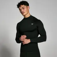 MP Men's Training High Neck Long Sleeve Baselayer – Black - XS