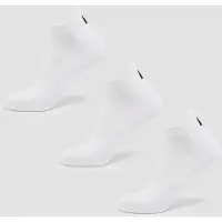MP Unisex Trainer Socks (3-pack) - Vit - UK 2-5