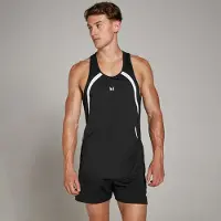 MP Men's Tempo Stringer Vest – Black - XXL