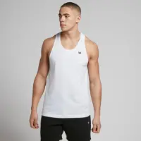 MP Men's Rest Day Stringer Vest – White - XS