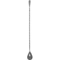 Springos Bar-/cocktailbarsskeds i stål 33,5 cm